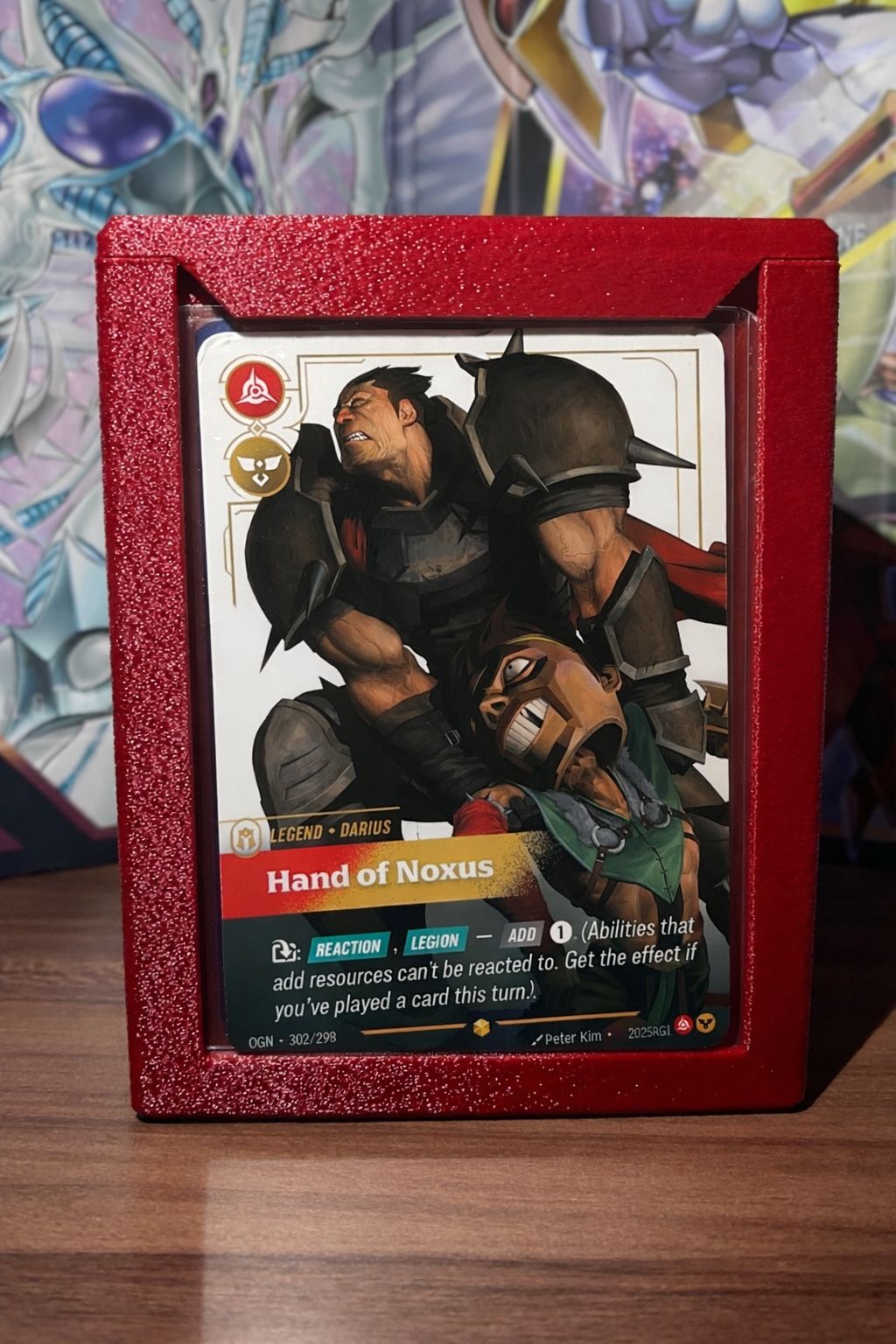 Colorized Deck Box Red
